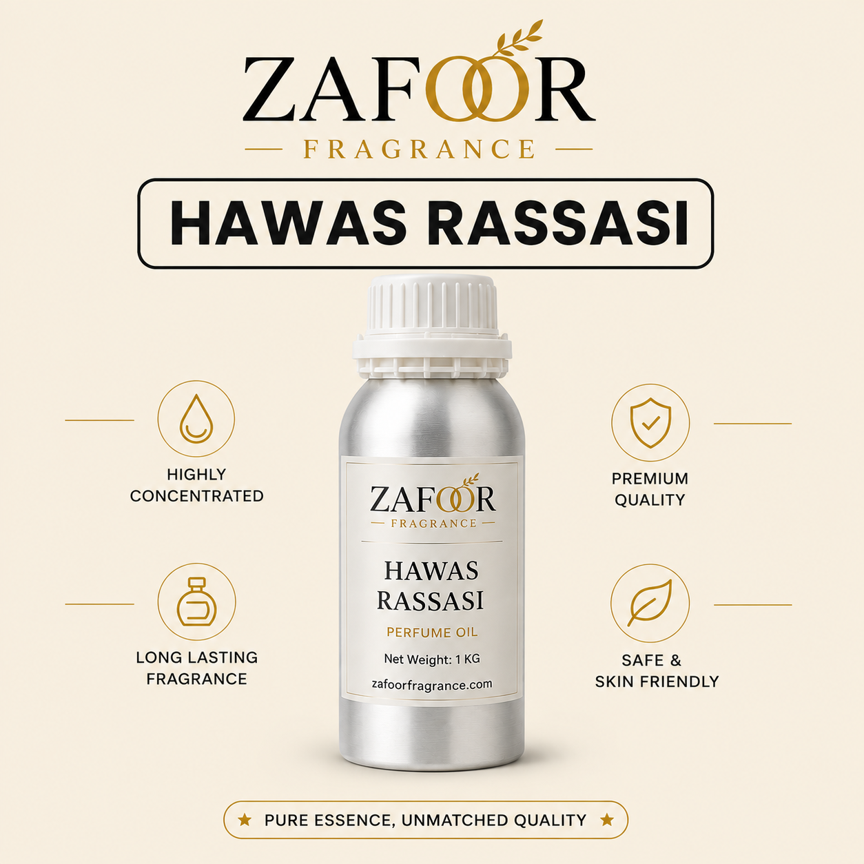Hawas Rassasi for men perfume oil