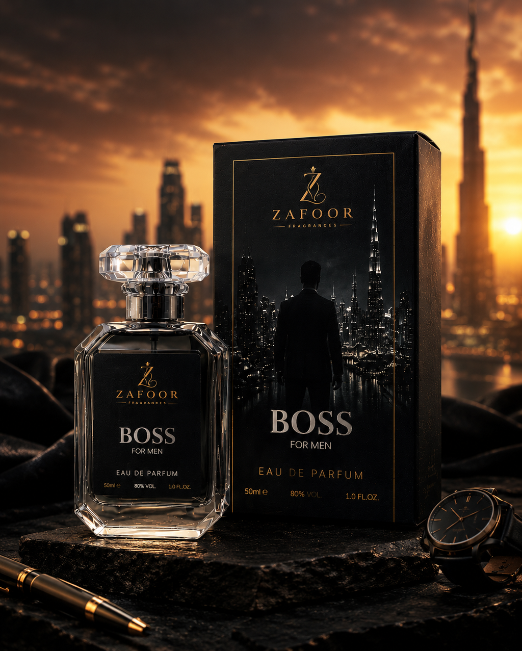 Zafoor Boss Fragrance for men 50ml