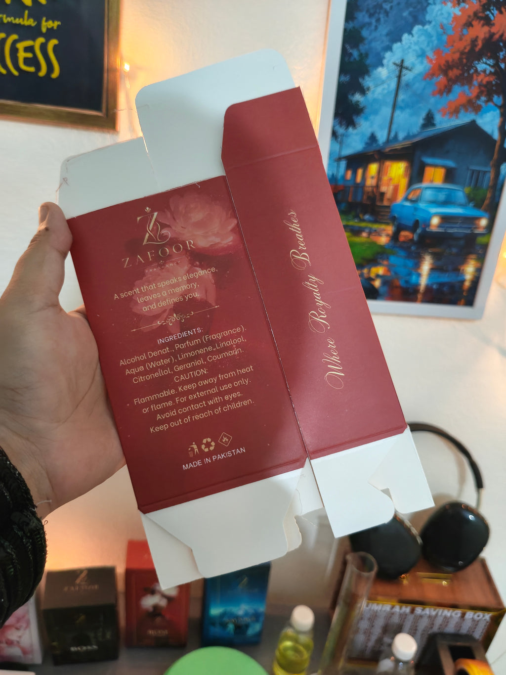 BLEACH CARD BOX WITH YOUR BRANDING