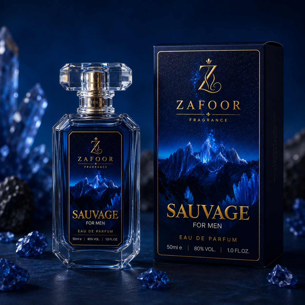 Zafoor Fragrance Sauvage Eau De Parfum For Men – 50ml