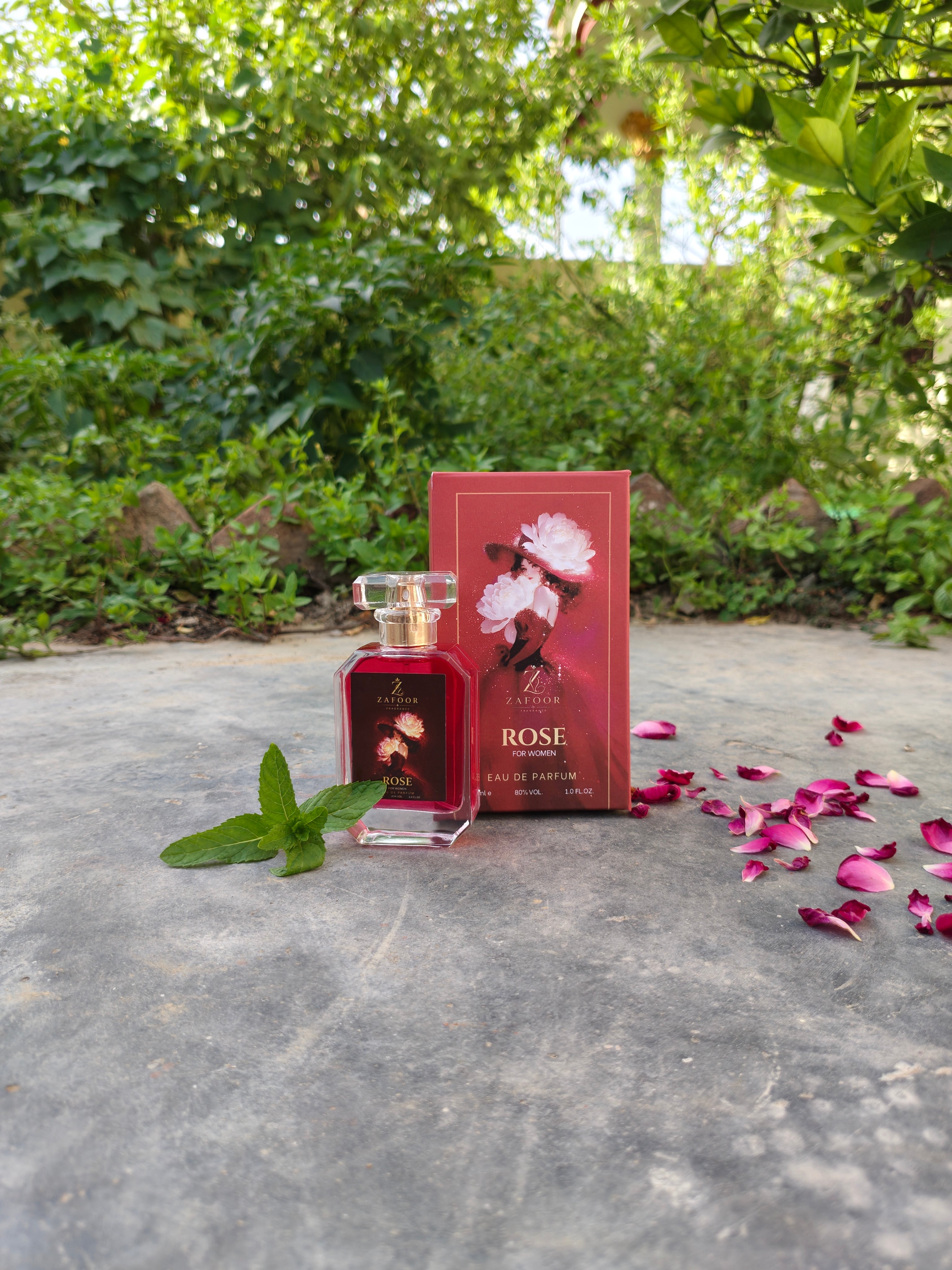Zafoor Fragrance Rose Eau De Parfum For Women – 50ml