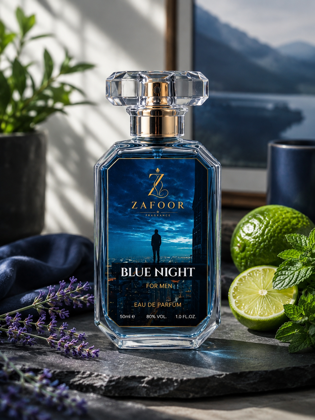 Zafoor blue night for men 50ml