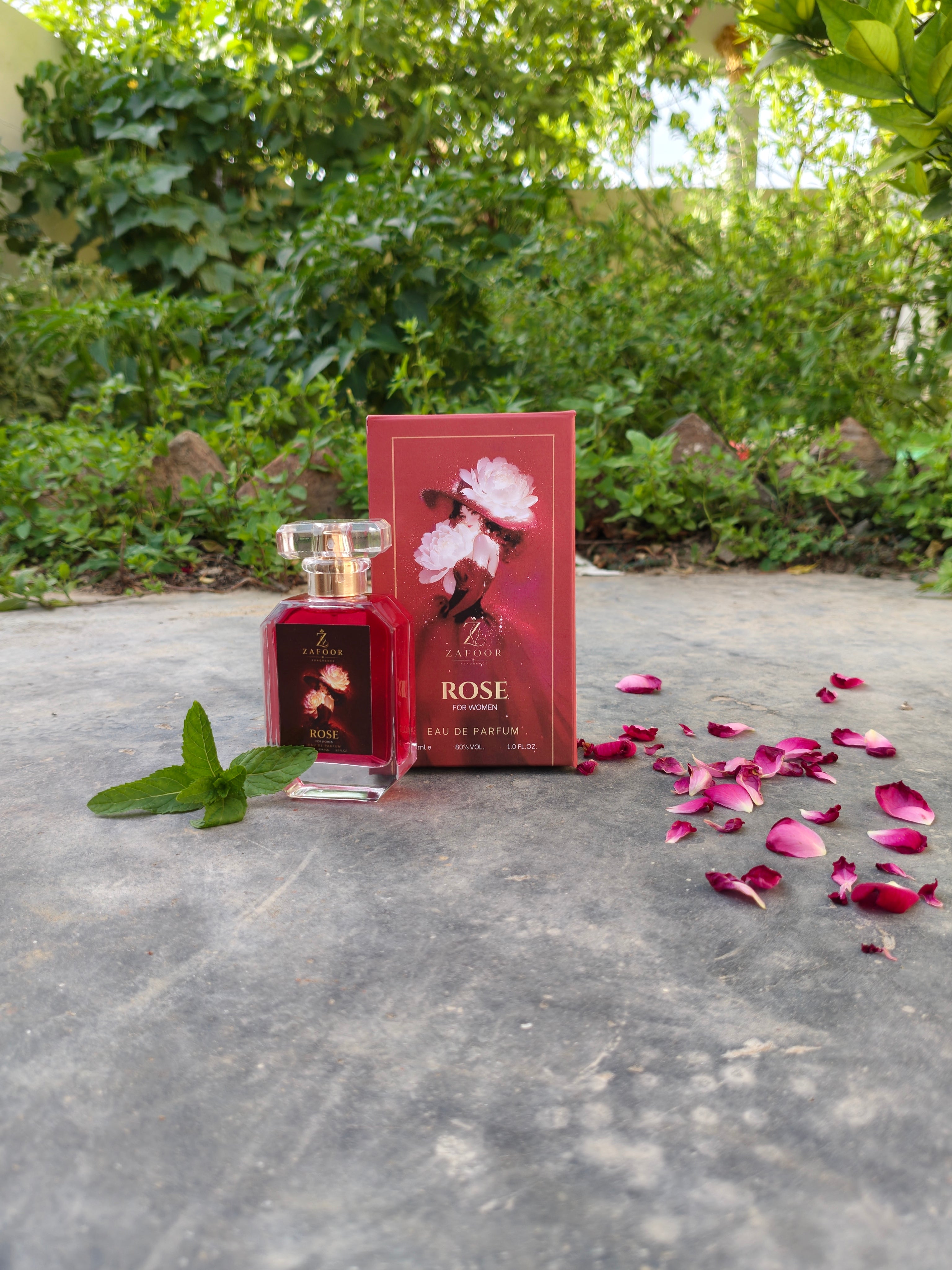 Zafoor Fragrance Rose Eau De Parfum For Women – 50ml