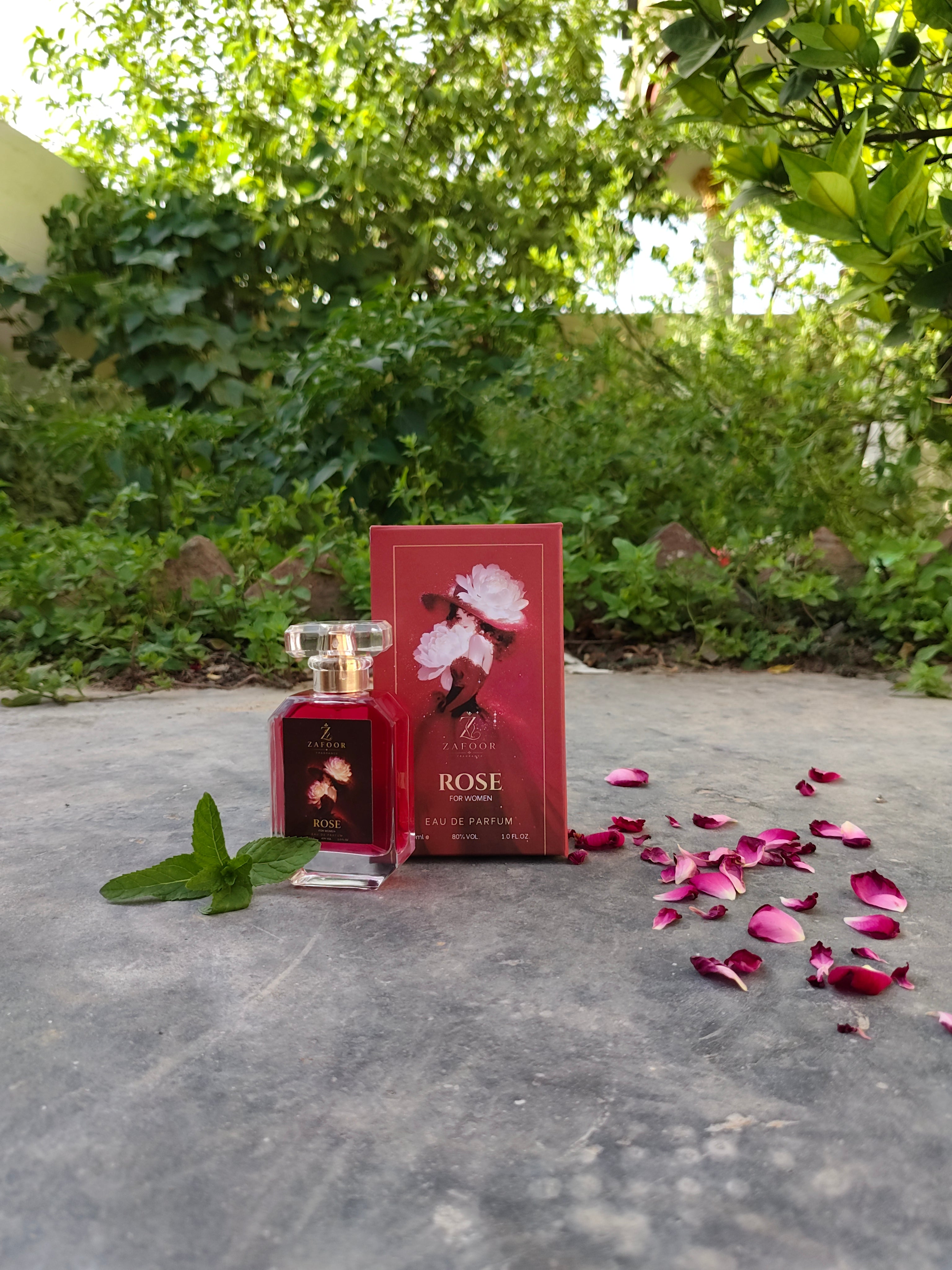 Zafoor Fragrance Rose Eau De Parfum For Women – 50ml