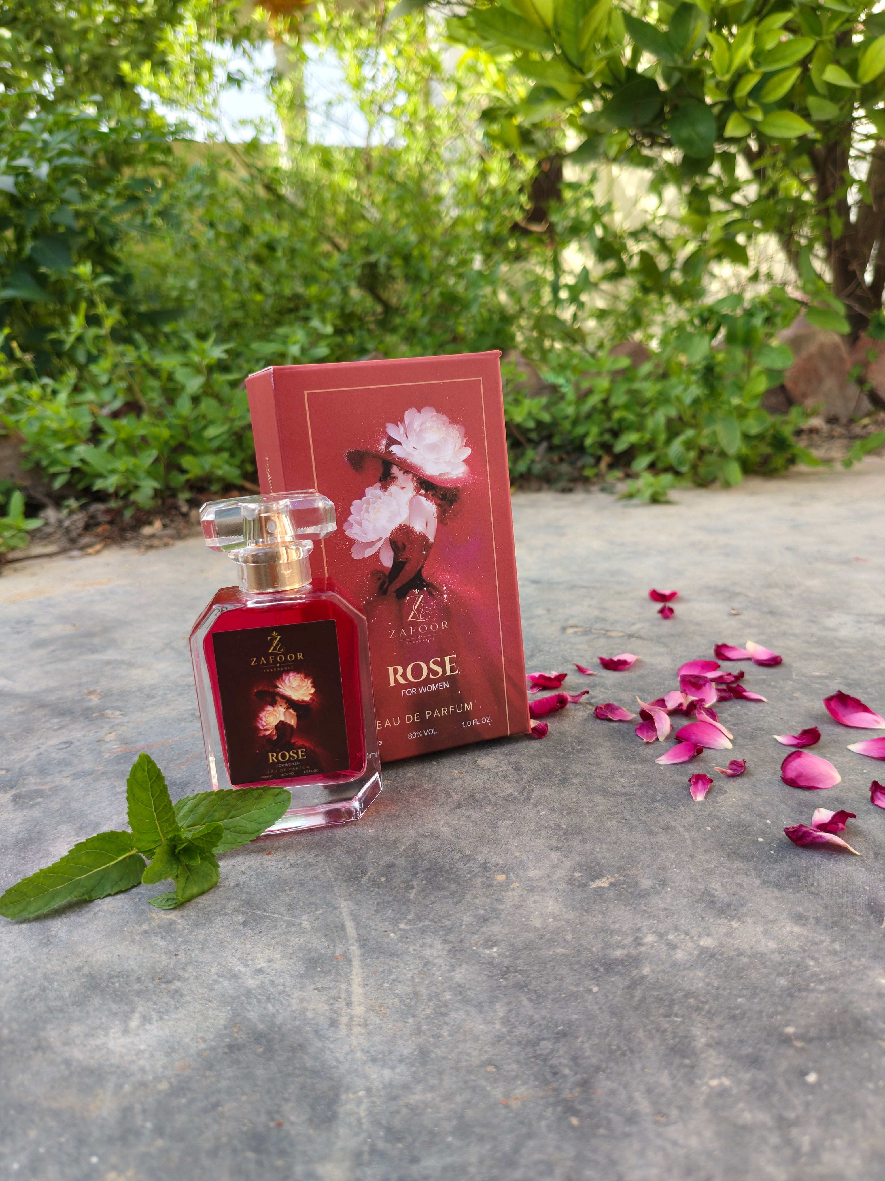 Zafoor Fragrance Rose Eau De Parfum For Women – 50ml