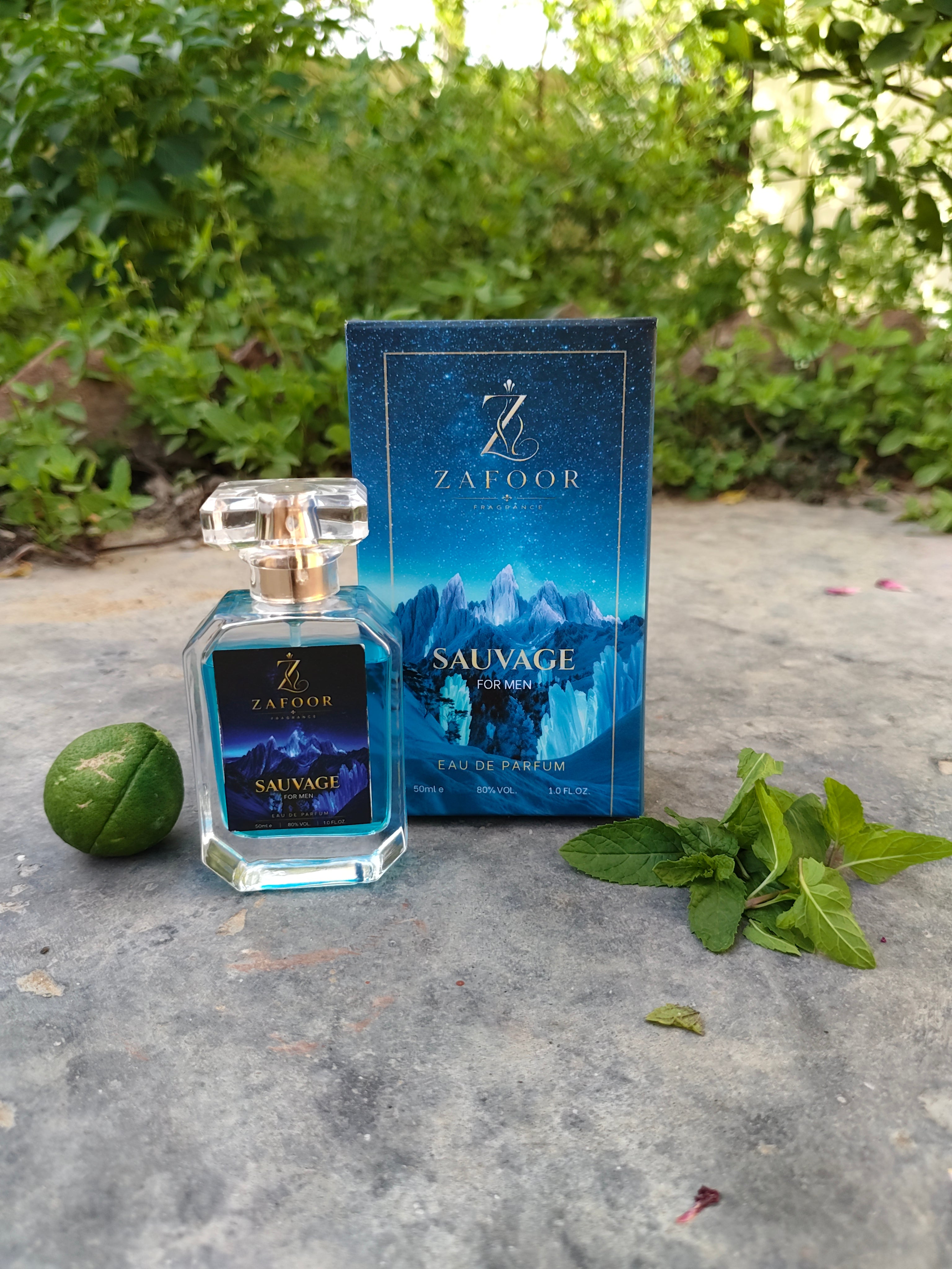 Zafoor Fragrance Sauvage Eau De Parfum For Men – 50ml