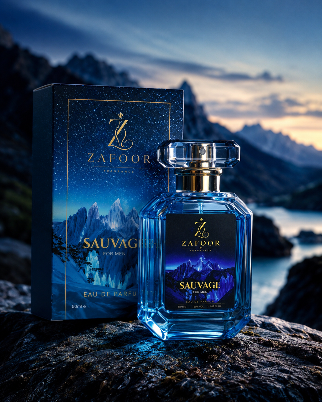 Zafoor Fragrance Sauvage Eau De Parfum For Men – 50ml